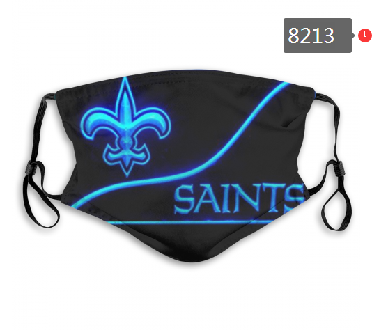 Saints Sports Face Mask 08213 Filter Pm2.5 (Pls Check Description For Details)